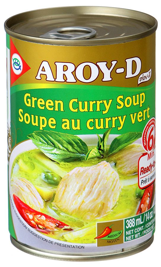 Суп Зеленый Карри AROY-D, 400г