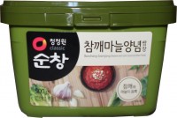 Соевая паста Кунжут и Чеснок, 500г