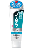 Зубная паста  Dentor Systema EX Cool для профилактики болезней десен с охлаждающим ментолом, 130г/30 г, Япония