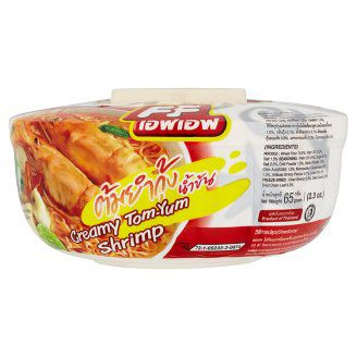 Лапша быстрого приготовления FF Creamy Том Ям с креветкой, Таиланд, 65г