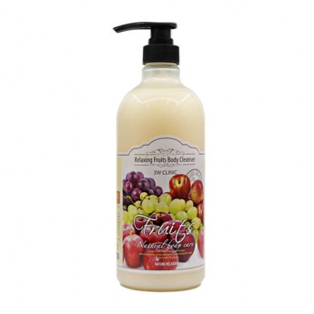 Гель для душа 3W Clinic Relaxing Fruits Body, 1000мл, Корея