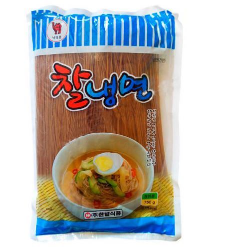 Холодная лапша Ханбат (гречневая лапша), 750г, Корея