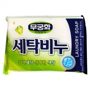 Мыло хозяйственное кусковое Laundry Soap, 230г, Корея