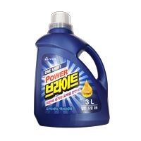 Жидкое средство для стирки "One shot! Power Bright Liquid Detergent" с ферментами (очищающее до глубины волокон и придающее яркость), 3 л