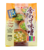 Мисо-супы быстрого приготовления Органик Хикари Мисо с тофу, луком и вакаме классический Hikari Miso, 12 порций, 20 порций, Япония