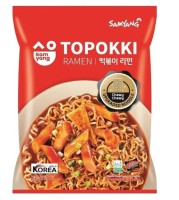 Лапша быстрого приготовления Рамен "Топокки" со вкусом кимчи Samyang, 80 г