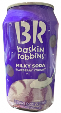 Лимонад Баскин Робинс Basking Robbins черника-йогурт, 350мл