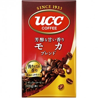 Японский Кофе UCC Ориджинал Мокка (молотый, мягкий), 200г