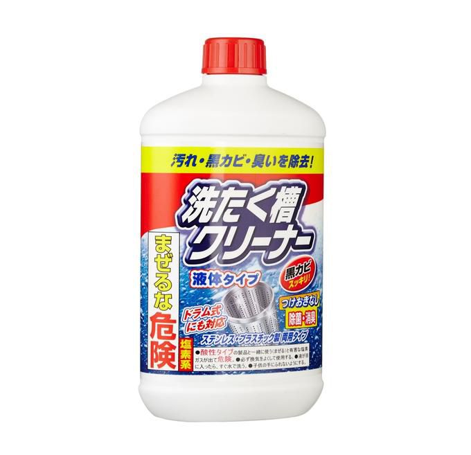Жидкое чистящее средство для стиральной машины Washing Tib Cleanser (для барабанов) 550г, Япония