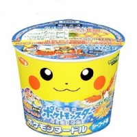 Лапша быстрого приготовления "Покемон" с морепродуктами Детская, Япония, 37г