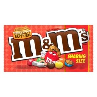 Шоколадные драже M&M`s  с Арахисовым маслом, 80,2г
