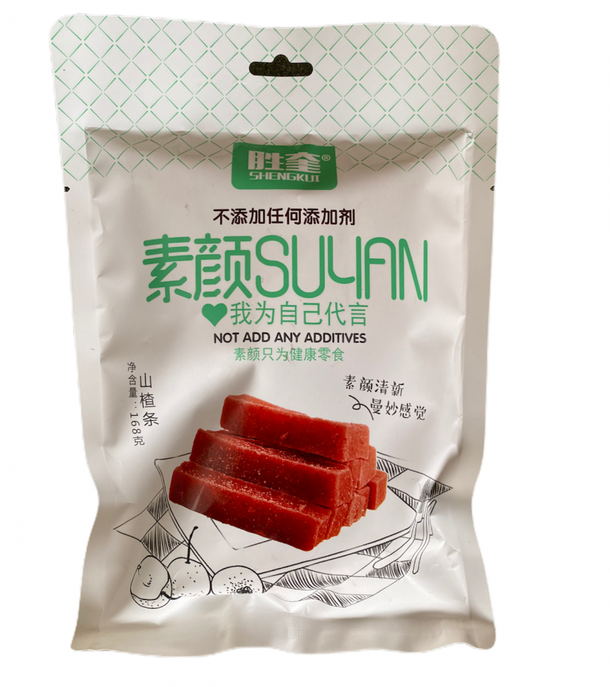 Натуральная пастила из боярышника SUUAM, 168г, Китай