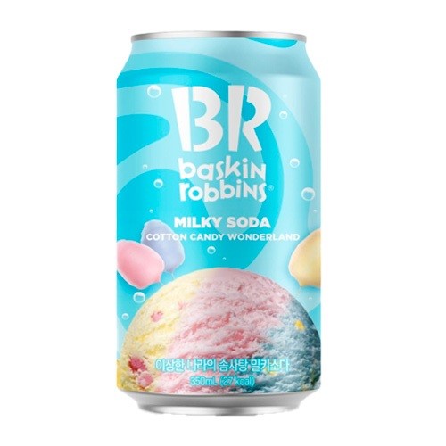 Лимонад Баскин Робинс Basking Robbins со вкусом сахарной ваты, 350мл
