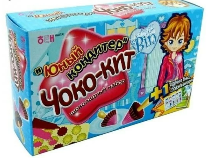 Шоколадный набор Чоко-Кит "Юный кондитер" с Бином, 38.3г