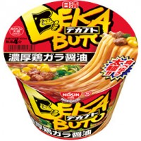 Суп-лапша быстрого приготовления, Nissin на мясном бульоне с соевым соусом, 112гр