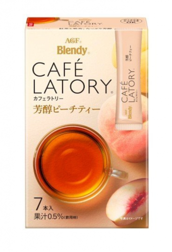 Чай AGF Blendy персиковый сладкий в стиках, 66г, Япония 