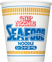 Лапша быстрого приготовления Nissin Cup Noodle Seafood с морепродуктами, 75г, Япония