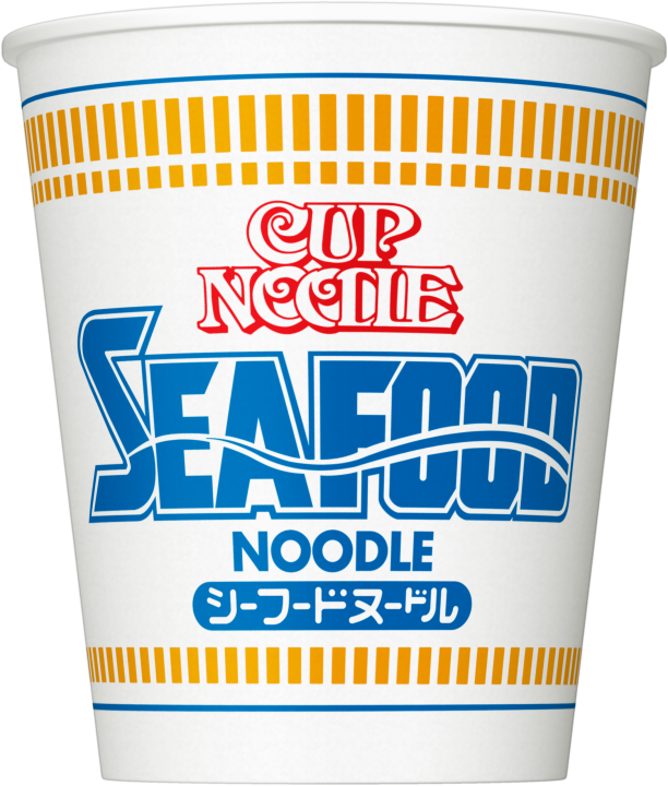 Лапша быстрого приготовления Nissin Cup Noodle Seafood с морепродуктами, 75г, Япония