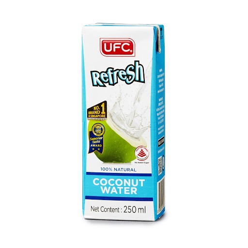 Кокосовая вода 100% Refresh, 250 мл Тайланд