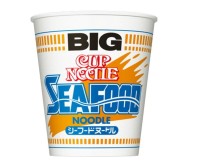 Лапша б/п Nissin Cup Noodle Seafood BIG с морепродуктами, 104г, Япония