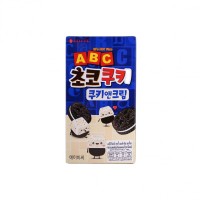 Шоколадное печенье Lotte ABC со сливками, 43г, Корея