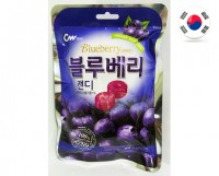 Конфеты карамельные с голубичной вытяжкой