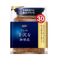 Растворимый кофе "Роскошная кофейня" AGF A Little Luxury Coffee Special классический (золотой), мягкая, 60 г, Япония 