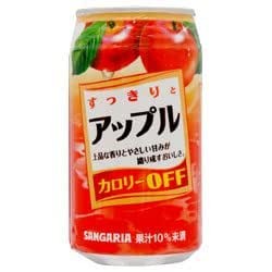 Фруктовый напиток Sangaria с яблоком, 350 мл, Япония