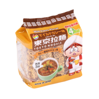 Лапша б/п Tokyo Noodle с пряным карри по-токийски, Япония 120г 4 порции