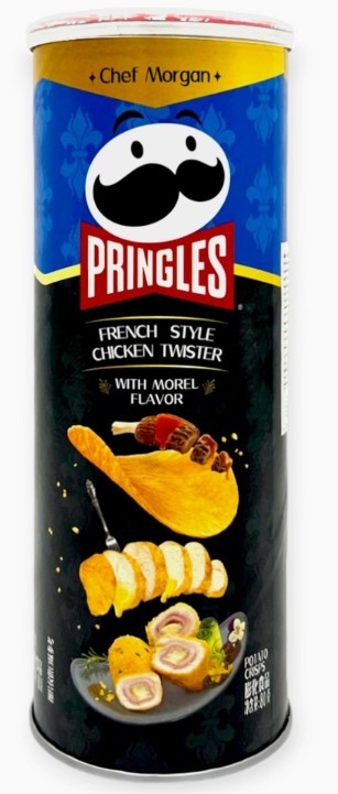 Чипсы Pringles Шеф Морган Куриный Твистер со Сморчками, 80г