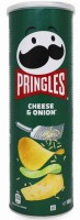 Чипсы Pringles со вкусом сыра и лука, 165 г