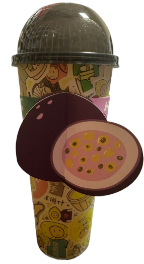 Фруктовые напитки с Джус-боллами (Фруктовые шарики с натуральным соком), 620мл, Китай