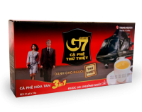 Растворимый вьетнамский натуральный черный кофе Trung Nuyen G7, 3в1, 20х16г