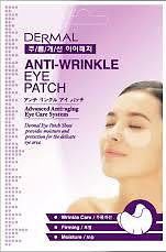Патчи под глаза Dermal антивозрастные, Корея, 6г
