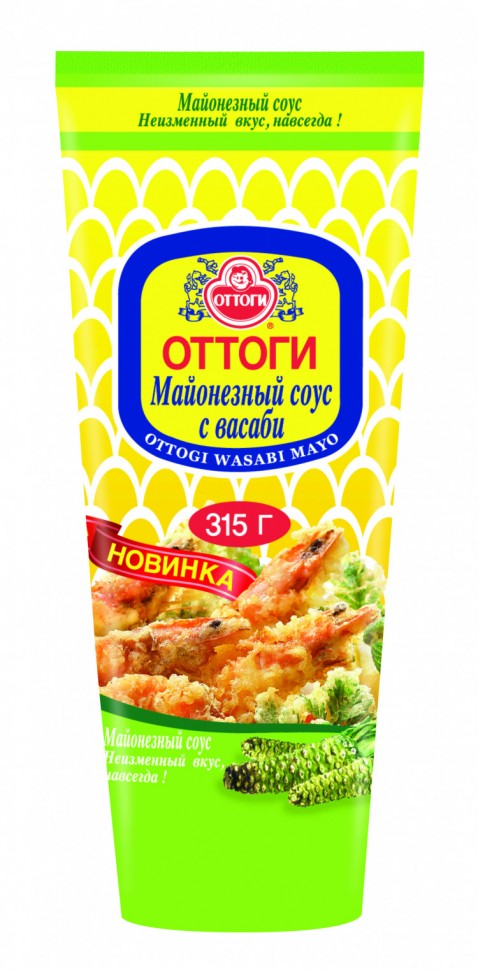 Майонез ОТТОГИ с васаби, 315г Ottogi Корея