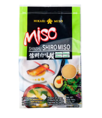 Соевая мисо паста Широ Мисо светлая Хикари Hikari miso, 400г , Япония