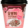 Рисовые Токпокки с шоколадным соусом Choko Topokki, 120 г, Корея