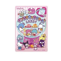 Леденцы Senjaku Sanrio Characters Candy ассорти яблоко-мандарин 50г с наклейками
