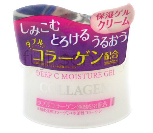 Увлажняющий крем-гель для лица DAISO JAPAN Double collagen, 40г, Япония