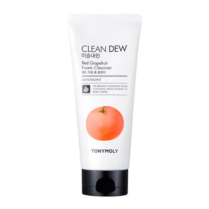 Пенка для умывания с грейпфрутом Tony Moly Clean Dew Red Grapefruit Foam Cleanser, 180 мл, Корея