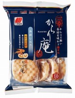 Рисовое печенье Сэмбэй с креветкой и гребешком, Япония