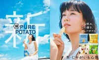 Японские картофельные чипсы "Свежий картофель" с Водорослями нори и соевым соусом Коике-я, KOIKE-YA 50 г, без ГМО