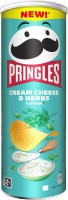 Чипсы Pringles со вкусом сливочного сыра и трав, 165 г
