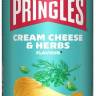 Чипсы Pringles со вкусом сливочного сыра и трав, 165 г 