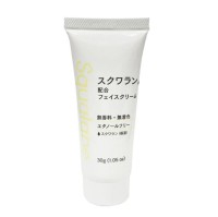 Крем для лица питательный со скваланом и антибактериальным эффектом (для сухого типа кожи) Daiso Japan (без запаха, без красителей), 30 г, Япония