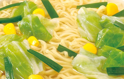 Рамен "Танмен" на курином бульоне с капустой, кукурузой и зелеными овощами Ямадай Yamadai, 80 г, Япония 