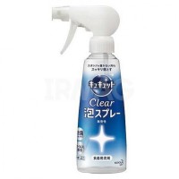 Пена-спрей для мытья посуды без губки Kao CuCute Clear без аромата, 300 мл