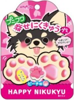 Мармелад Senjaku Кошкины Лапки - персиковые/виноградные, 32 г, Япония