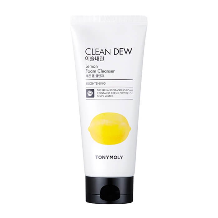 Пенка для умывания с экстрактом лимона Tony Moly Clean Dew Lemon Foam Cleanser, 180 мл, Корея
