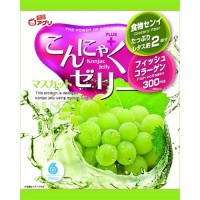 Желе конняку Yukiguni с белым виноградом и мускатным орехом, 18г х 6шт Япония